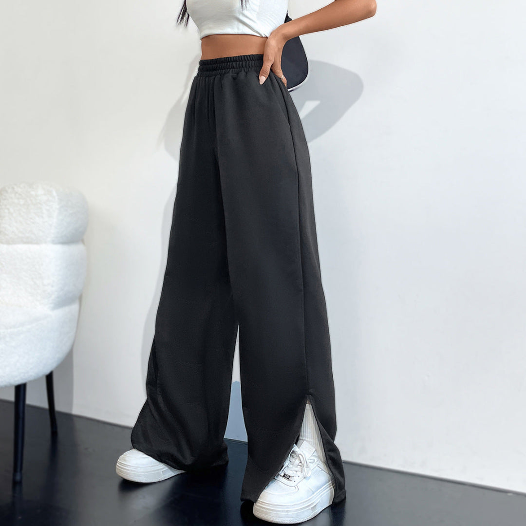 Women Casual Flow Wide Leg Pants LionStyle