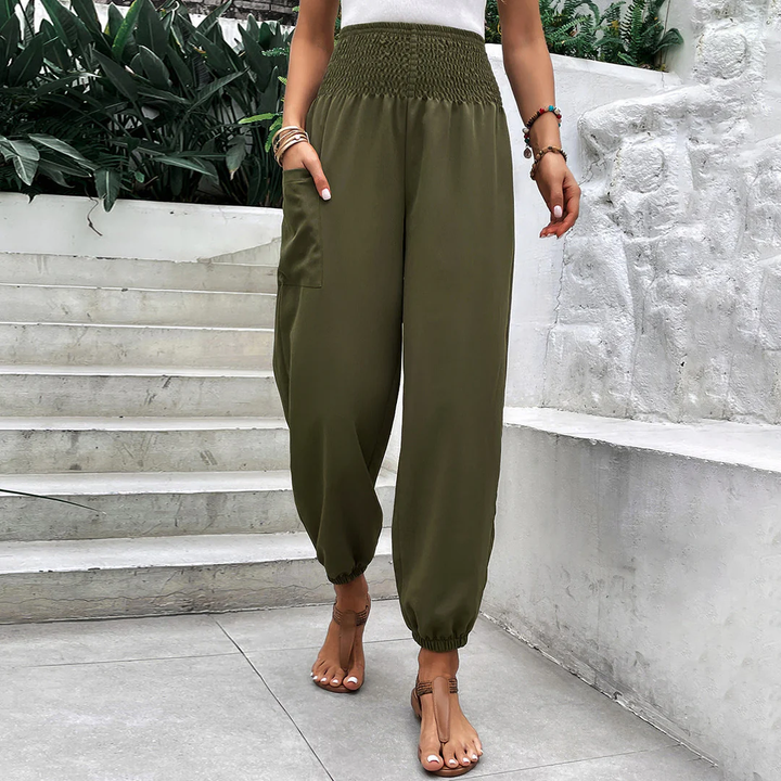 Women Chic Jogger Pants LionStyle Lion Style