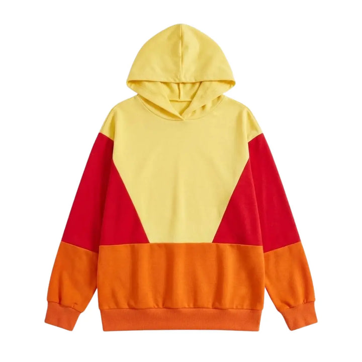 Women Color Block Hoodie LionStyle Lion Style