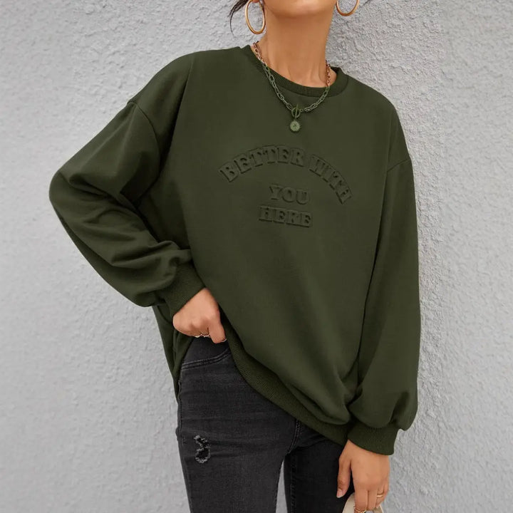 Women Everyday Casual Sweatshirt LionStyle Lion Style