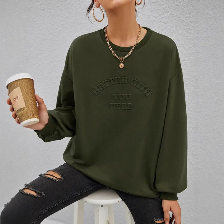 Women Everyday Casual Sweatshirt LionStyle Lion Style