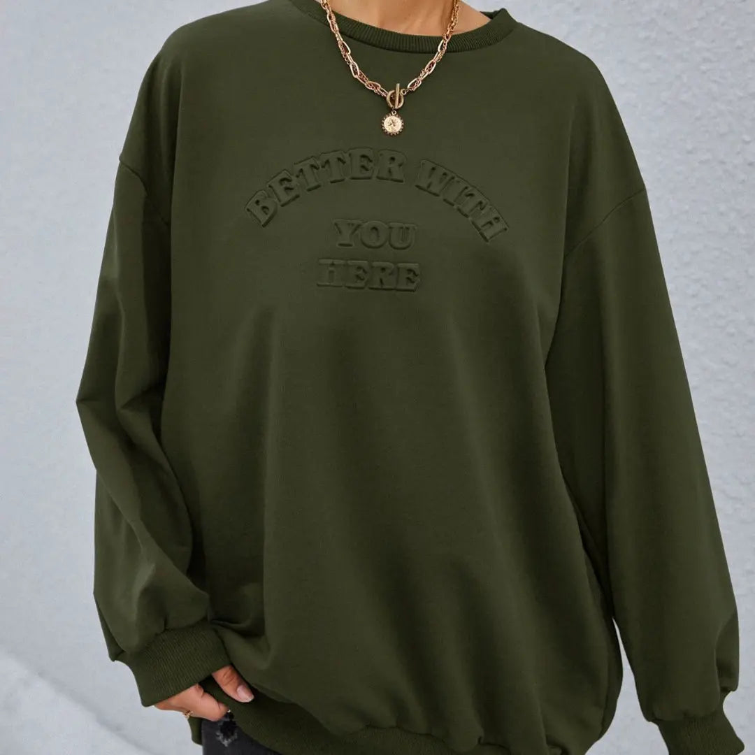 Women Everyday Casual Sweatshirt LionStyle Lion Style