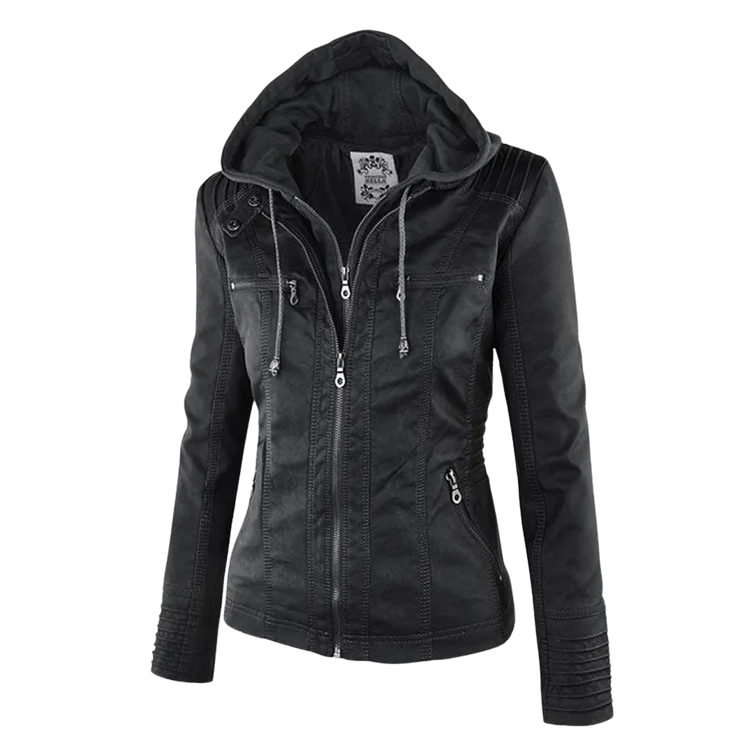 Women Fashion Fit Hooded Jacket LionStyle Lion Style