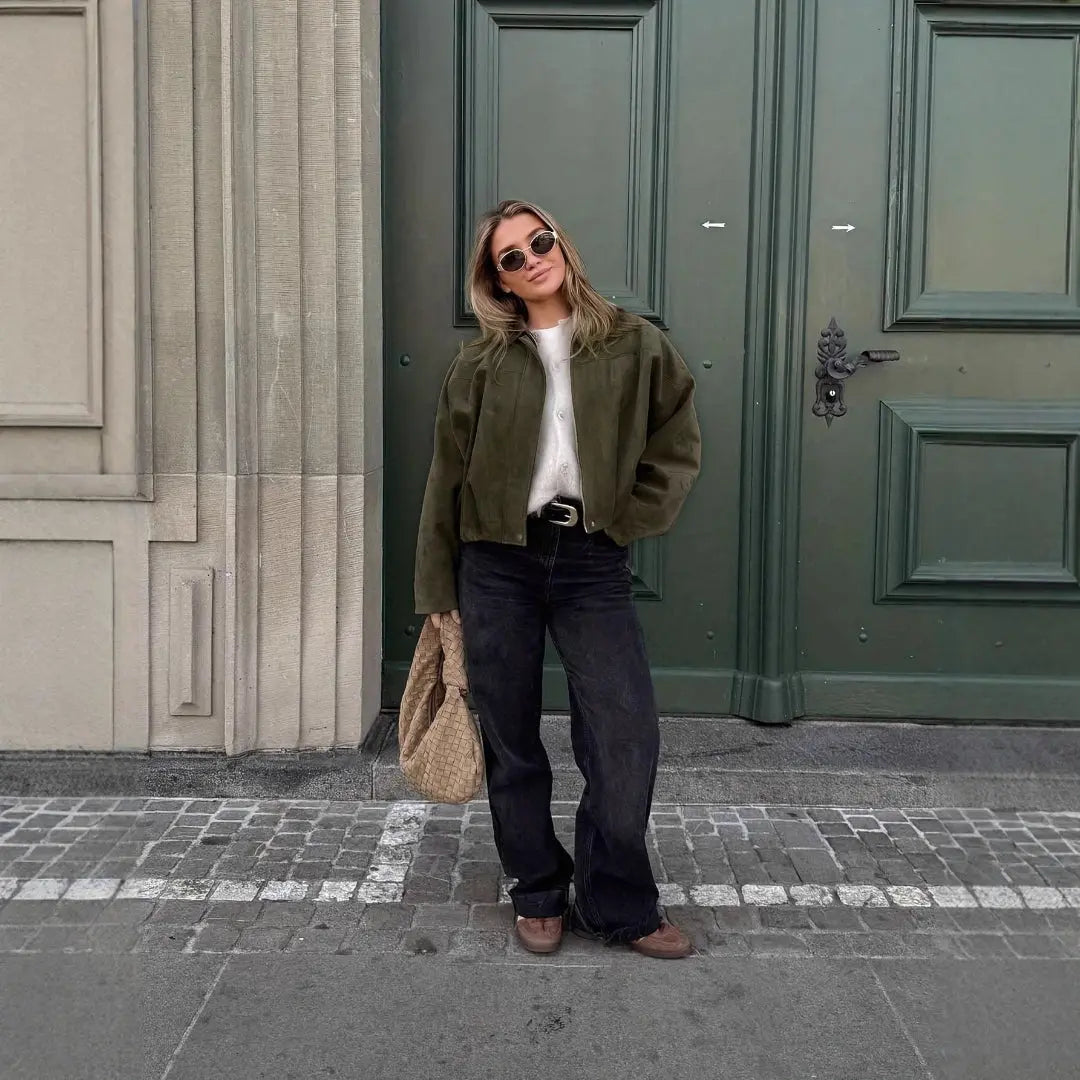 Women Minimalist Fashion Jacket LionStyle Artisio