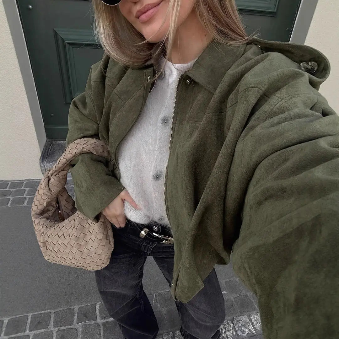 Women Minimalist Fashion Jacket LionStyle Artisio