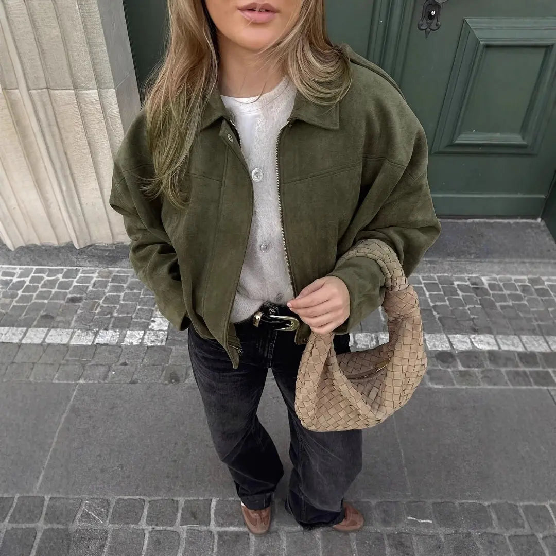 Women Minimalist Fashion Jacket LionStyle Artisio