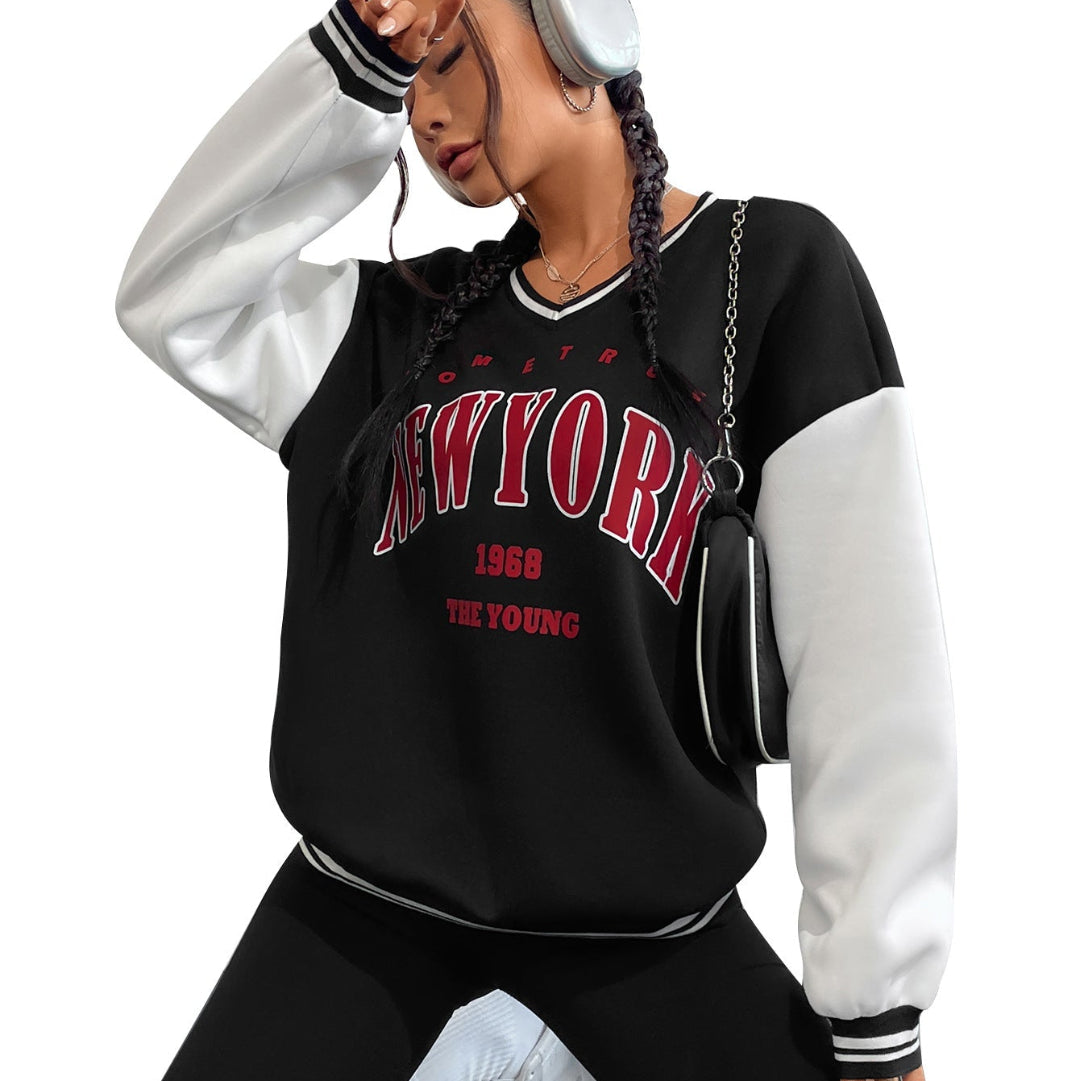 Women New York Graphic Sweatshirt LionStyle