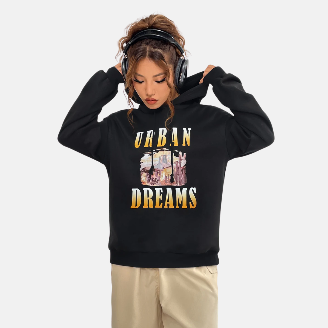 Women Oversized Urban Hoodie LionStyle