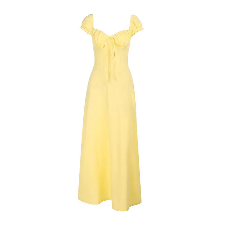 Women Romantic Puff Sleeve Dress LionStyle Lion Style