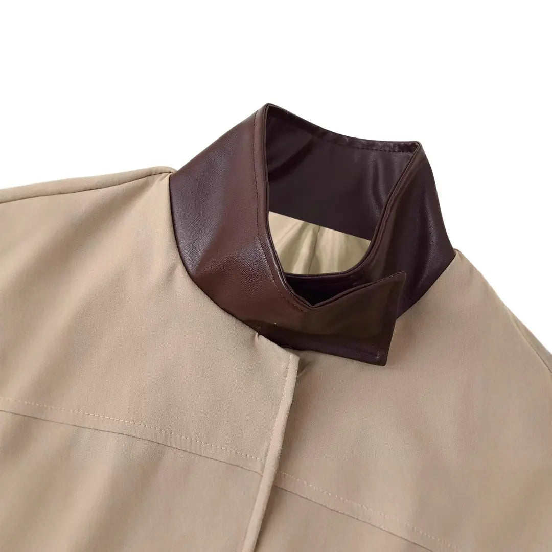 Women Sleek Buttonless Jacket LionStyle Lion Style