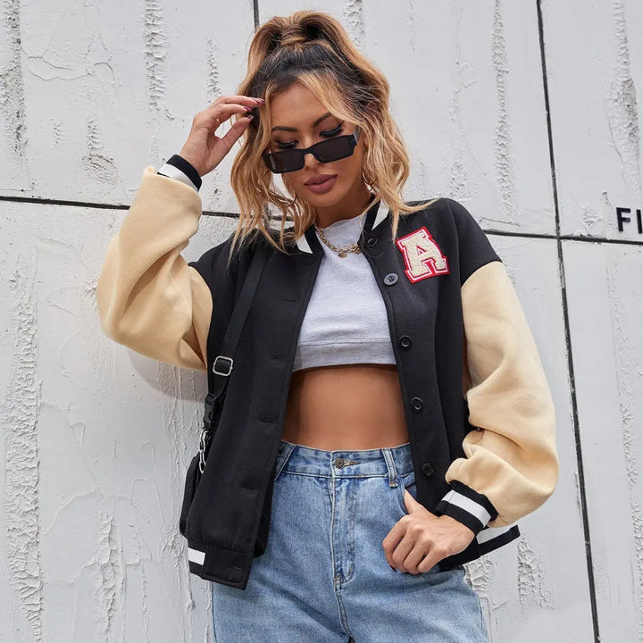 Women Varsity Letter A Jacket LionStyle Lion Style