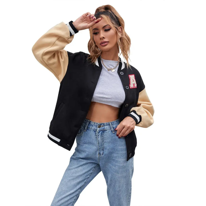 Women Varsity Letter A Jacket LionStyle Lion Style