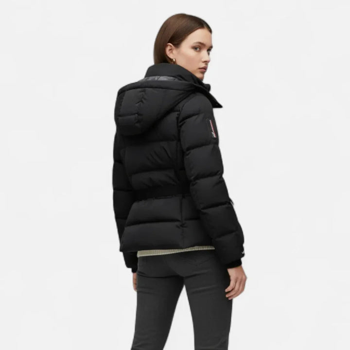 Women’s Belted Insulated Puffer Jacket