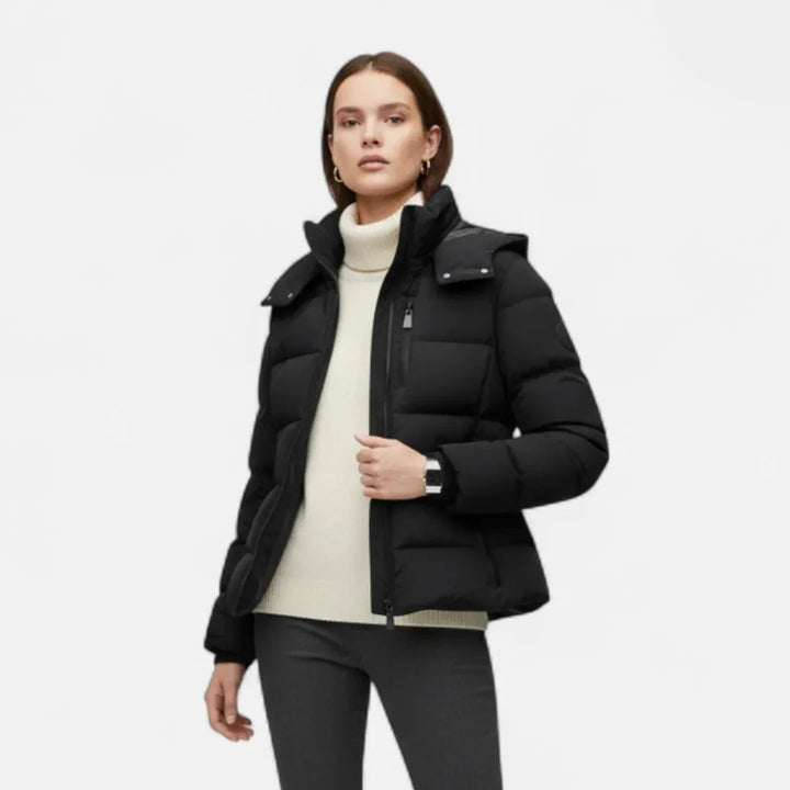Women’s Belted Insulated Puffer Jacket