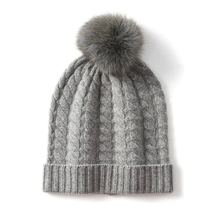 Women’s Cashmere Cable Knit Beanie