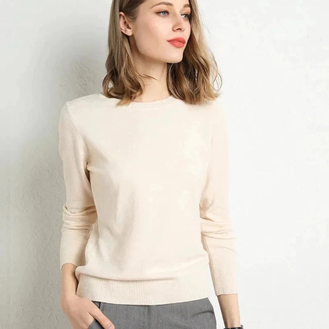 Women’s Crew Neck Cashmere Sweater