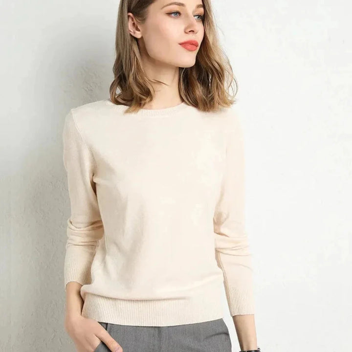 Women’s Crew Neck Cashmere Sweater