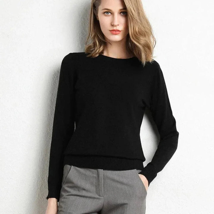 Women’s Crew Neck Cashmere Sweater