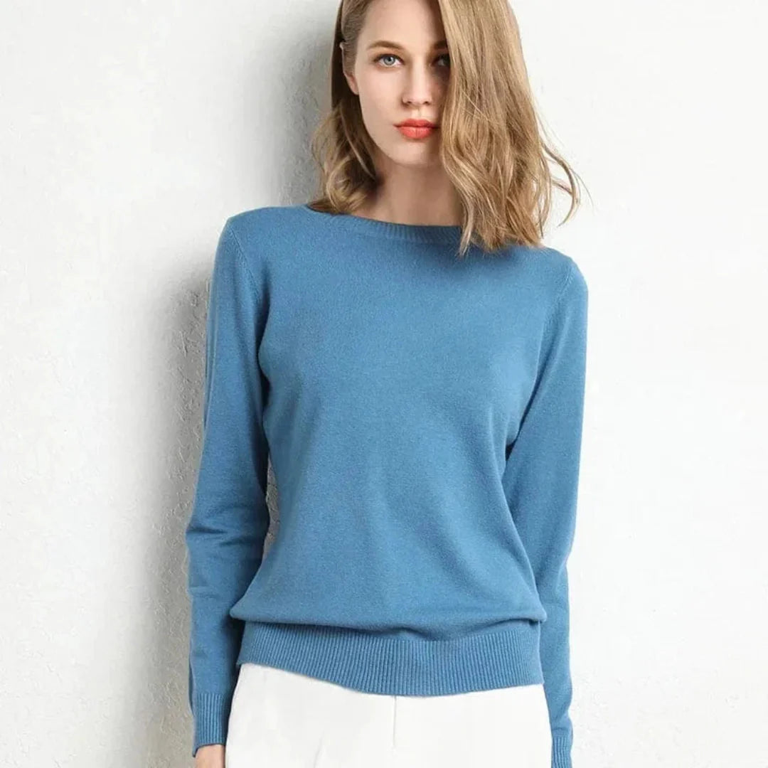 Women’s Crew Neck Cashmere Sweater