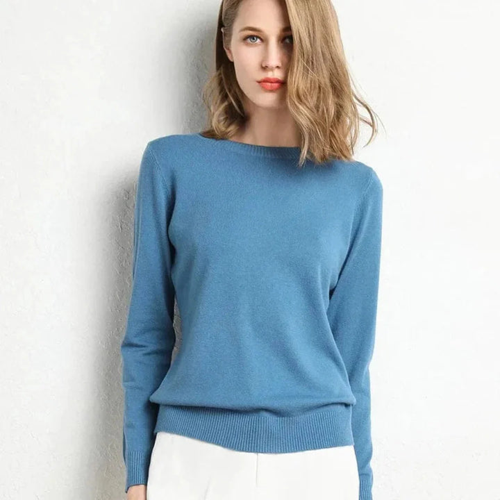 Women’s Crew Neck Cashmere Sweater