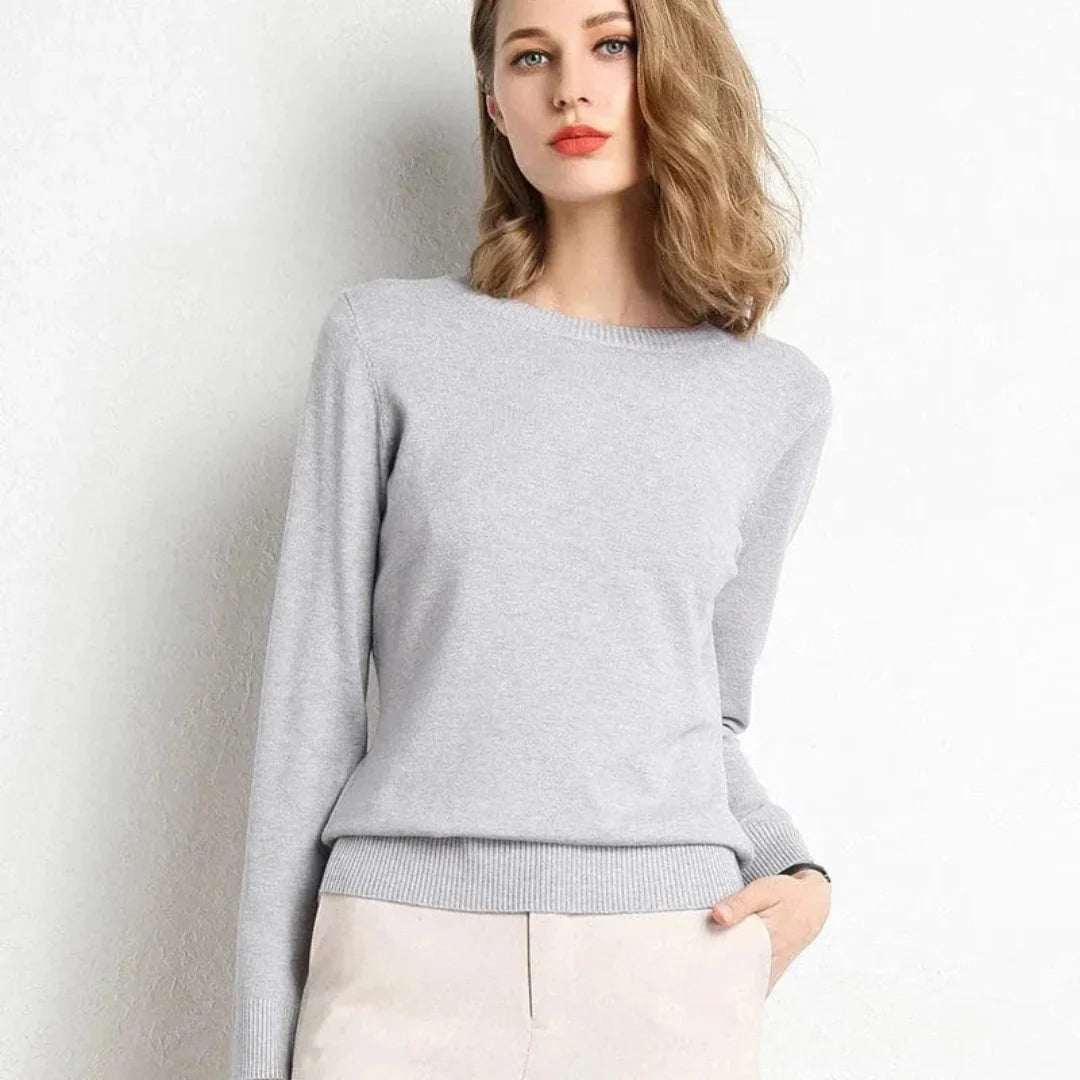Women’s Crew Neck Cashmere Sweater