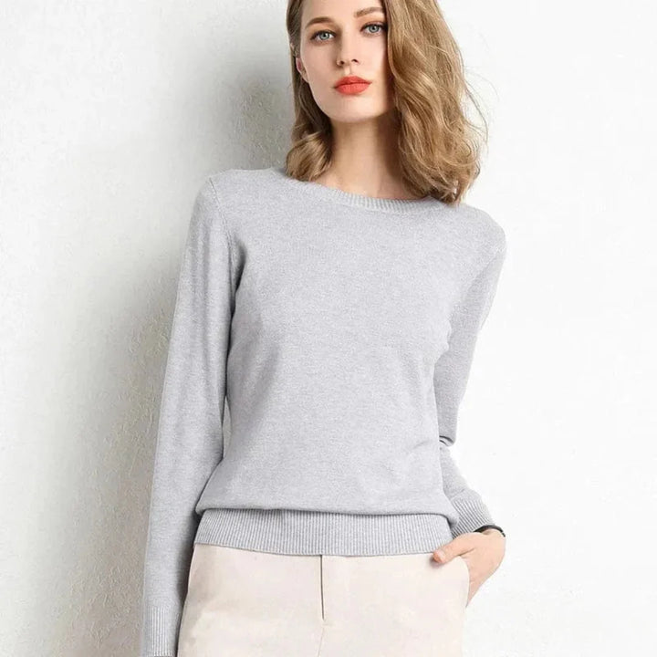 Women’s Crew Neck Cashmere Sweater