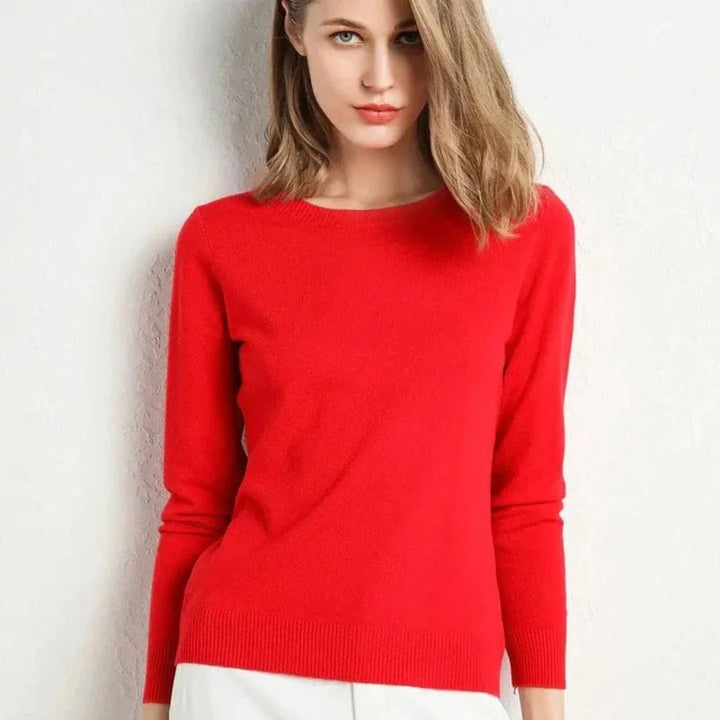 Women’s Crew Neck Cashmere Sweater