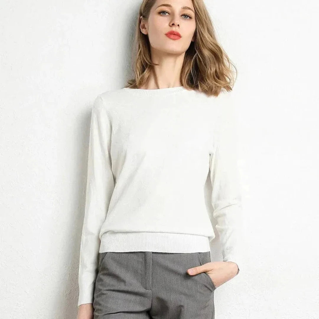 Women’s Crew Neck Cashmere Sweater