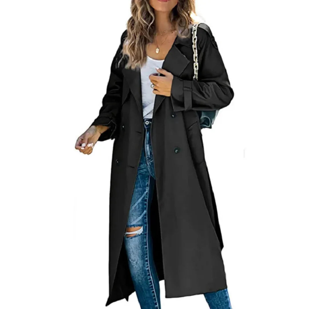 Women’s Classic Long Trench Coat