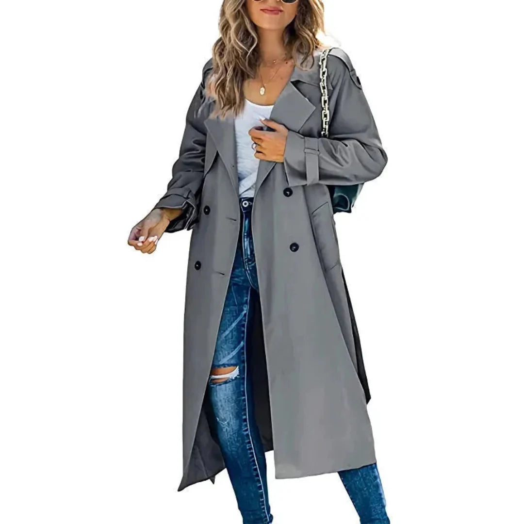 Women’s Classic Long Trench Coat