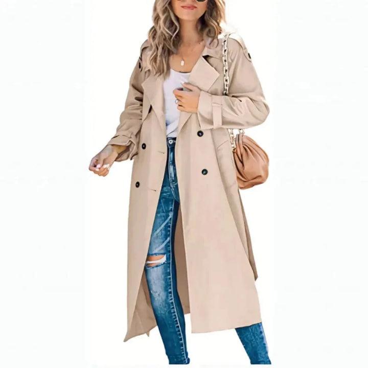 Women’s Classic Long Trench Coat