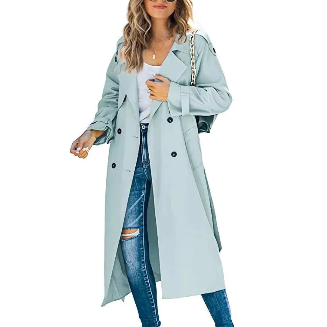 Women’s Classic Long Trench Coat