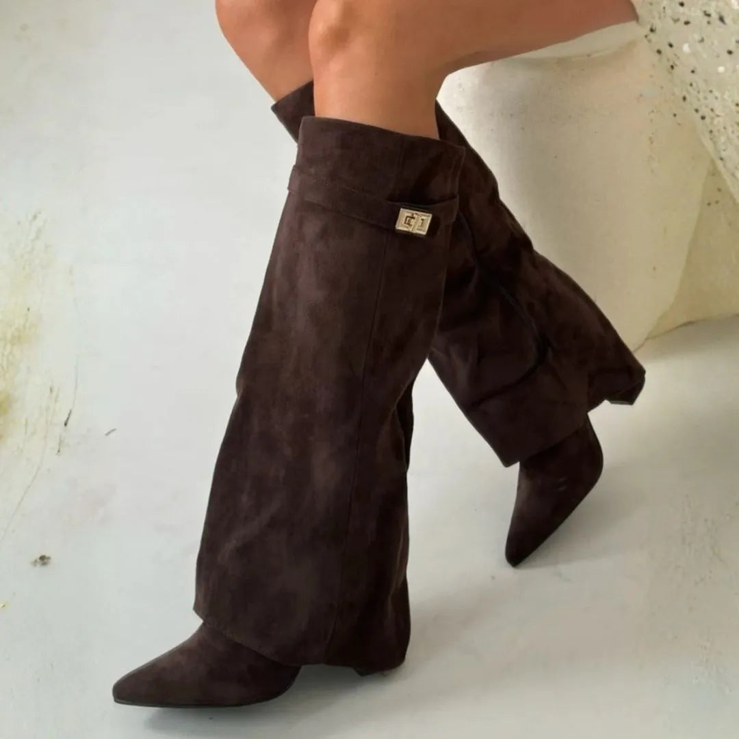 Women’s Classic Suede Knee-High Boots