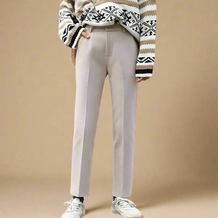 LS | Women’s High-Waist Wool Trousers