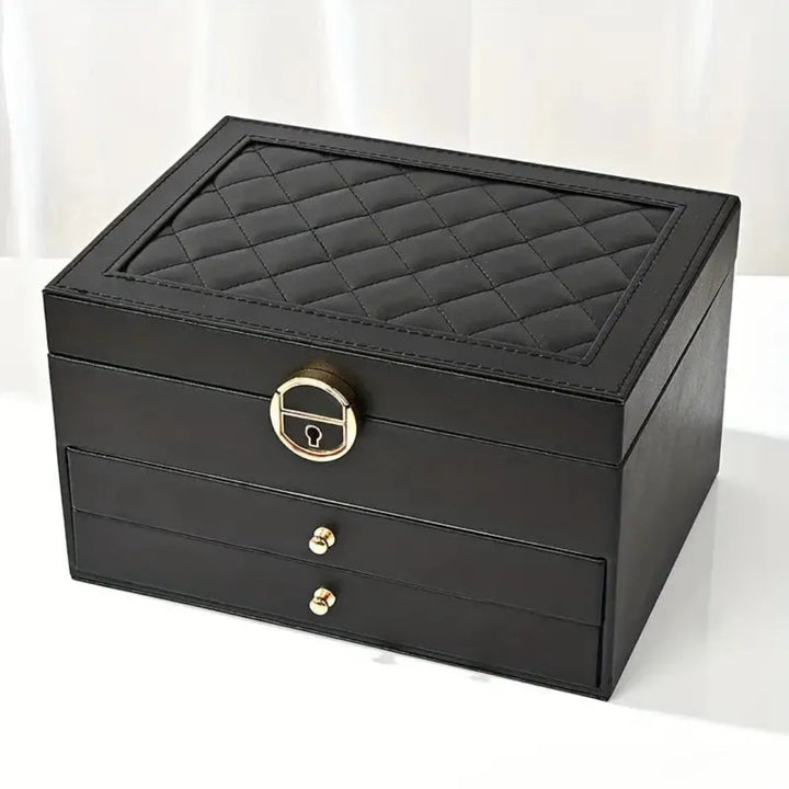 Women’s Multi-Layer Leather Jewelry Box