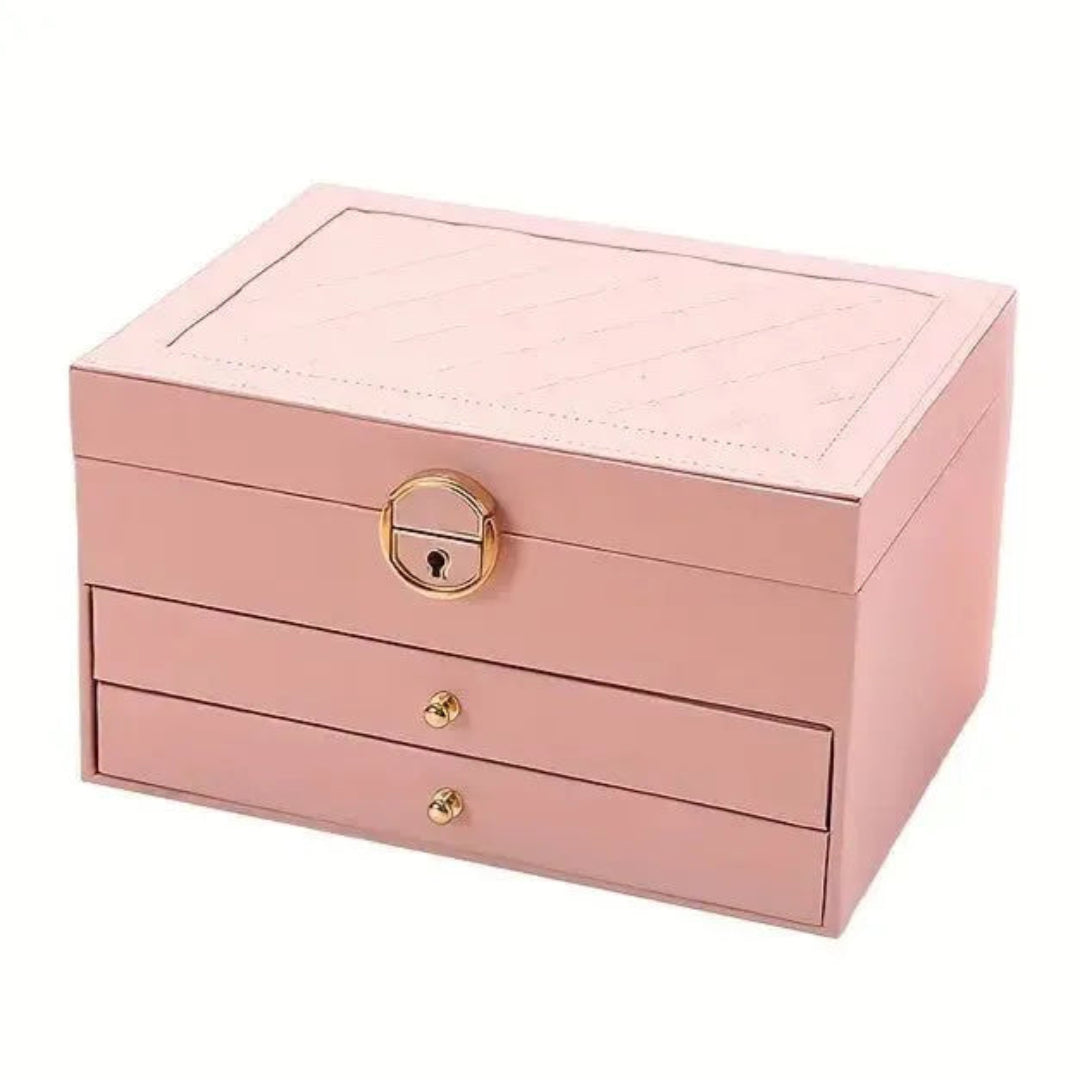 Women’s Multi-Layer Leather Jewelry Box