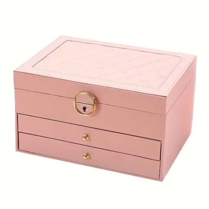 Women’s Multi-Layer Leather Jewelry Box