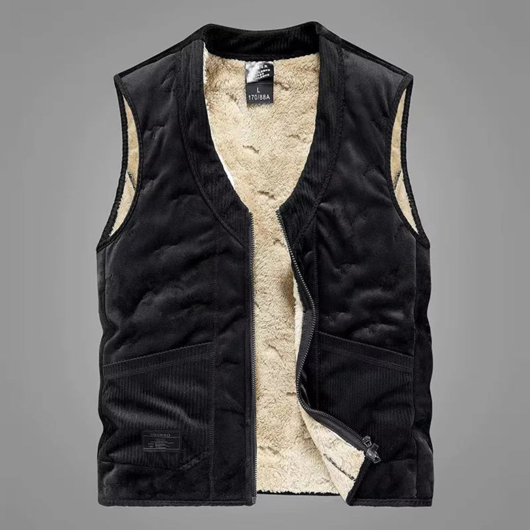 Woodland Sherpa Reversible Vest