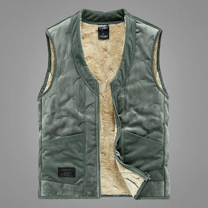 Woodland Sherpa Reversible Vest