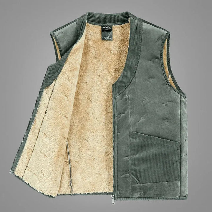 Woodland Sherpa Reversible Vest