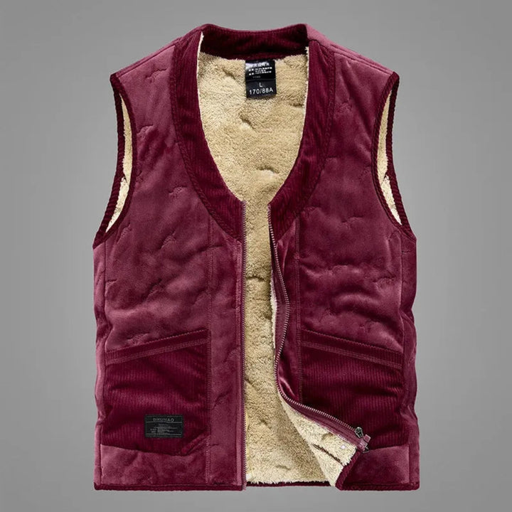 Woodland Sherpa Reversible Vest