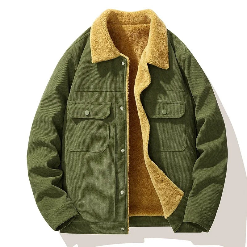 The Maxwell Corduroy Sherpa Jacket