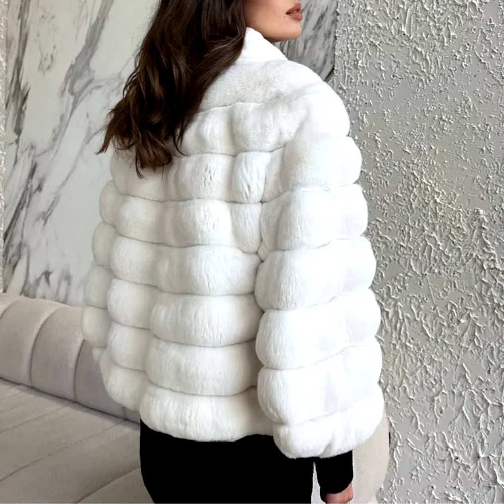 Aurora Luxe Faux Fur Jacket