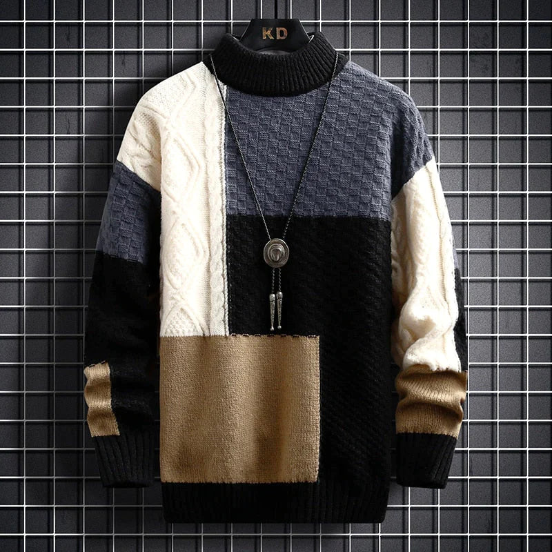 Luciano Patchwork Sweater