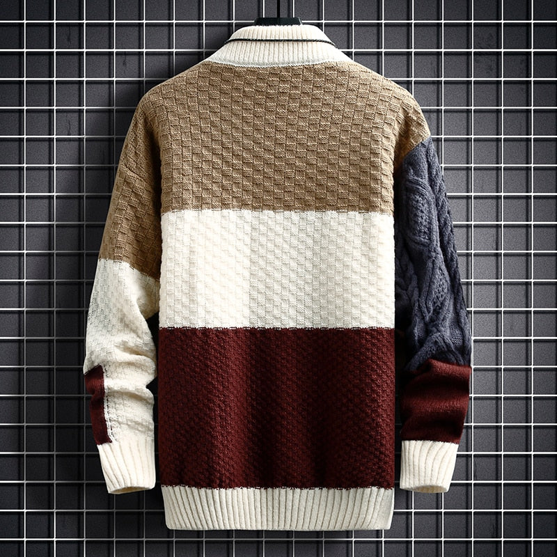 Luciano Patchwork Sweater