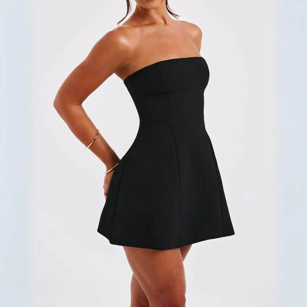 Noelle Classic Strapless Mini Dress