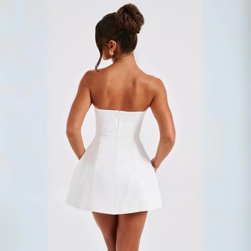 Noelle Classic Strapless Mini Dress