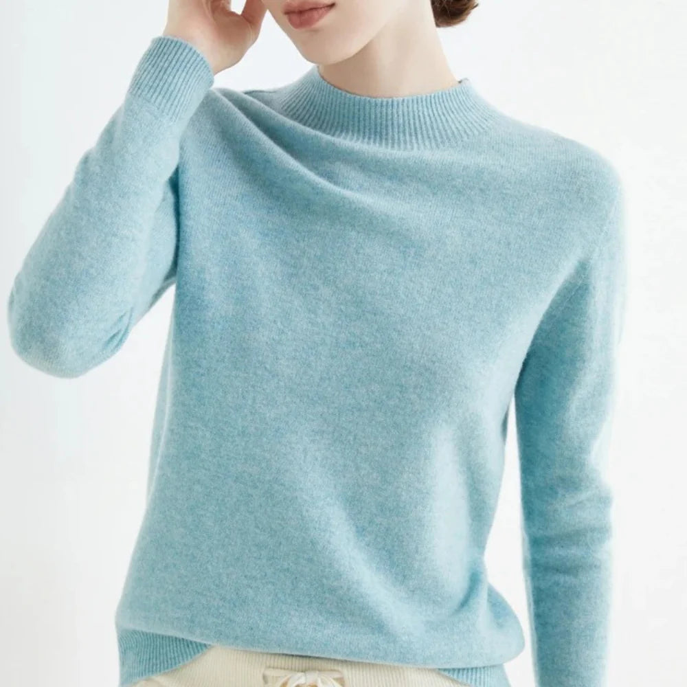 Lila Wool Knit Pullover