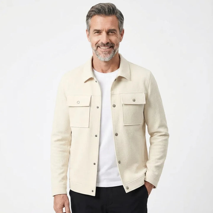 Elliot Men's Vintage Textured Knit Jacket
