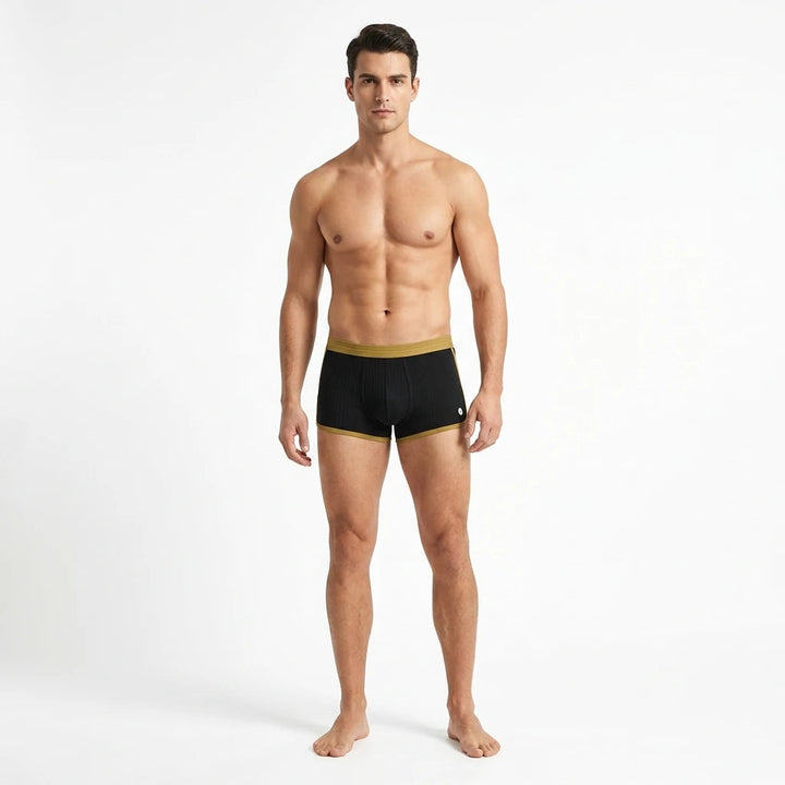 Umber Essential Boxer Briefs Set Lion Style